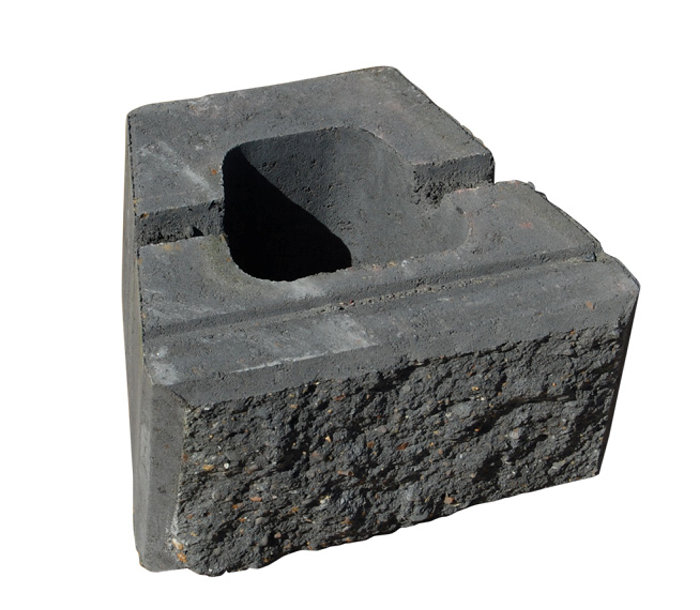 Murblok Lock-Block XL koks 30 x 26 x 15 cm